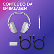 Auriculares Logitech Astro A20 X Lightspeed Wireless/Bluetooth Blanco image number null