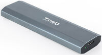 Caja Externa SSD Tooq M.2 NGFF/NVMe SSD - USB 3.1 Gen 2 Gris