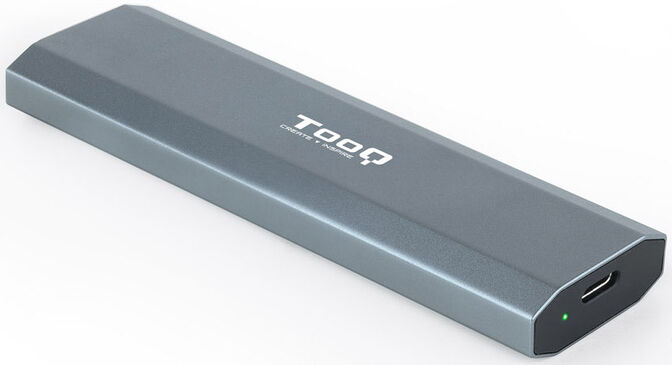 Caja Externa SSD Tooq M.2 NGFF/NVMe SSD - USB 3.1 Gen 2 Gris image number 0