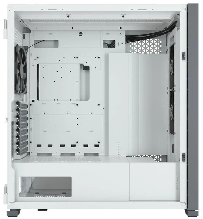 Torre E-ATX Corsair 7000D Airflow Blanco Cristal Templado image number 1