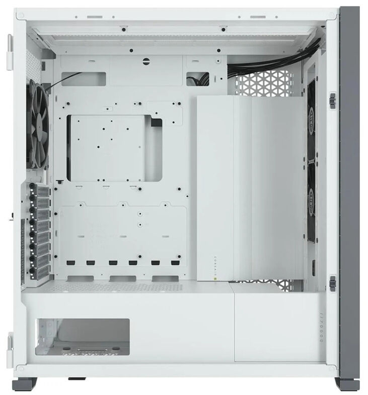 Torre E-ATX Corsair 7000D Airflow Blanco Cristal Templado image number 1