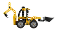 LEGO Technic: Retroexcavadora, 104 Piezas (42197) image number null