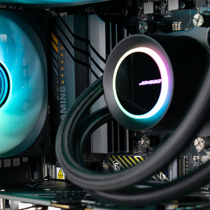 Ordenador AURA Gamer-PC Jonsbo Ryzen 5 7500F 32GB DDR5 1TB RTX 5060 WiFi W11 image number 3