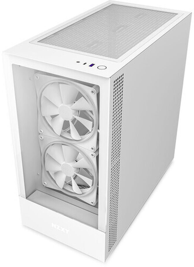 Torre ATX NZXT H5 Elite Blanco Cristal Templado image number 8