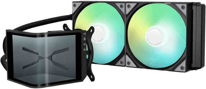 Water Cooler CPU TRYX Panorama SE 240 ARGB Negro image number 1