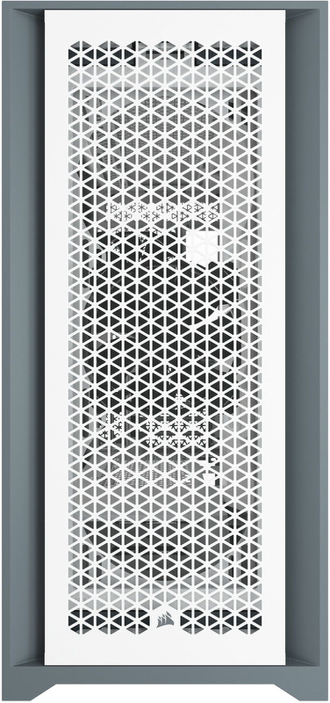 Torre E-ATX Corsair 5000D Airflow Blanco Cristal Templado image number 1