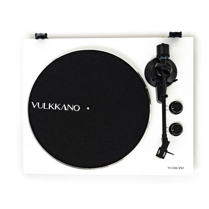 Gira-discos Vulkkano TD10 Bluetooth USB Branco image number 1