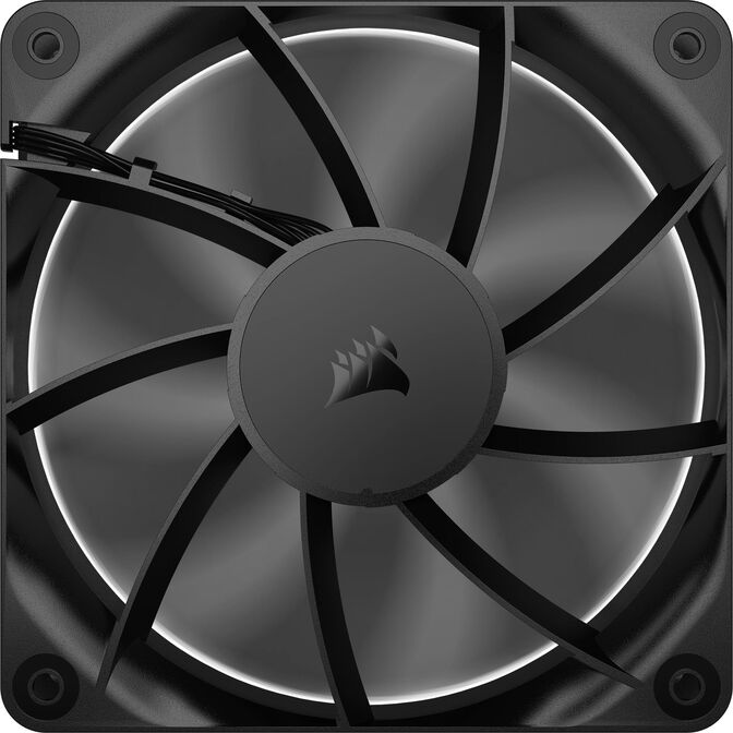 Ventilador Corsair RS120 PWM Negro 120mm (Pack 3) image number 3