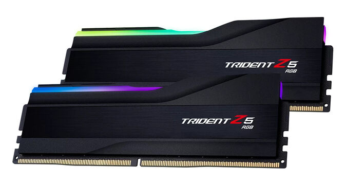 G.Skill Kit 32GB (2 x 16GB) DDR5 5600MHz Trident Z5 RGB CL36 Black - F5-5600J3636C16GX2-TZ5RK image number 3