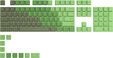 Juego de 114 Teclas Glorious PBT Olive (US ANSI) image number null