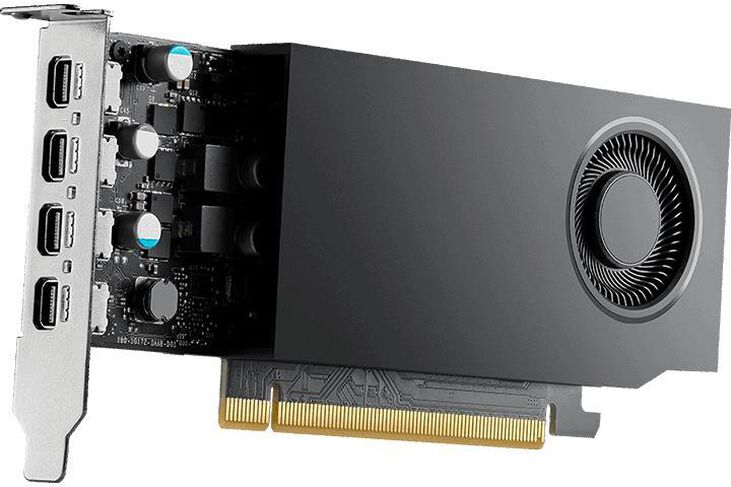 Tarjeta Gráfica PNY NVIDIA Quadro RTX A400 4GB 4xmDP LP GDDR6 image number 0