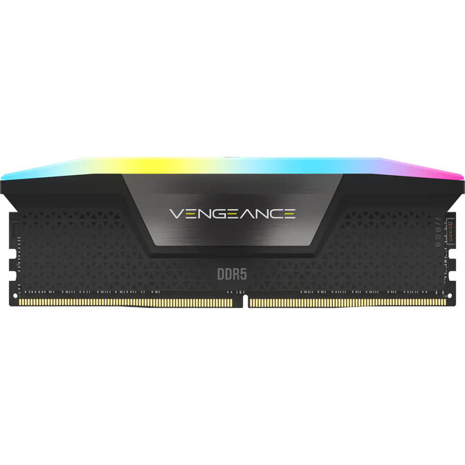 Corsair Kit 32GB (2 x 16GB) DDR5 6000MHz Vengeance RGB Black CL36 (rev1) image number 3
