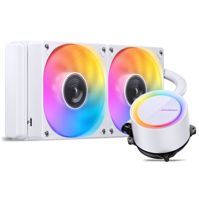 Kit Refrigeraci&oacute;n L&iacute;quida Jonsbo TG-240 ARGB Negro - 240mm image number 2