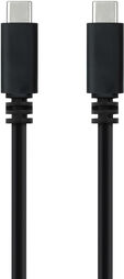 Cable USB 2.0 3A Nanocable USB-C M/M 1.5 M Negro image number null
