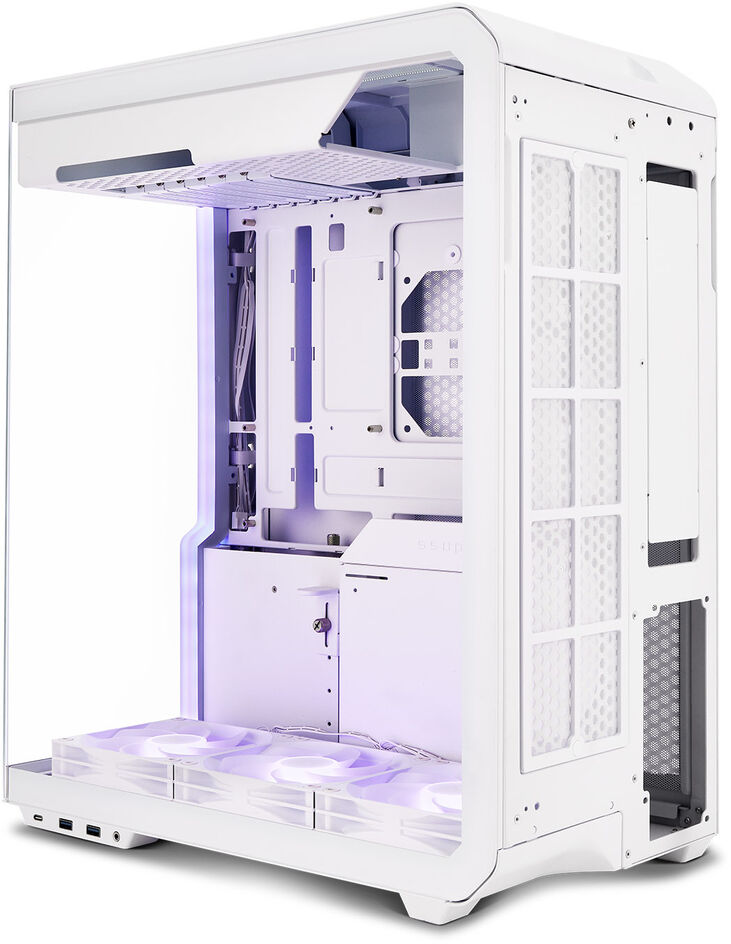 Caja ATX Ssupd Xhuttle Blanco Vidrio Templado image number 2