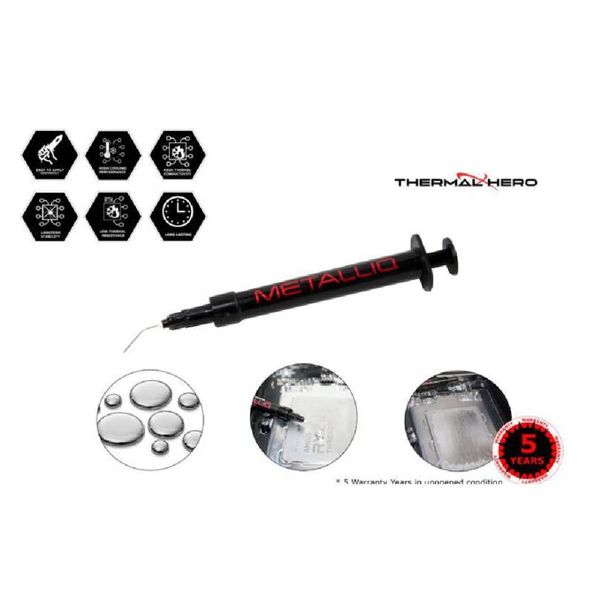 Metal L&iacute;quido Thermal Hero Metalliq Extreme High Perfomance (2g) image number 1
