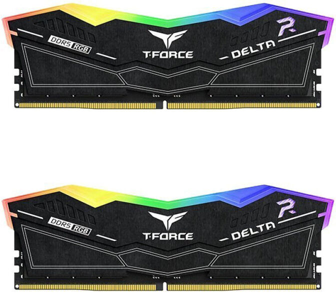 Team Group Kit 32GB (2 x 16GB) DDR5 6600MHz Delta RGB Negro CL34 image number 0