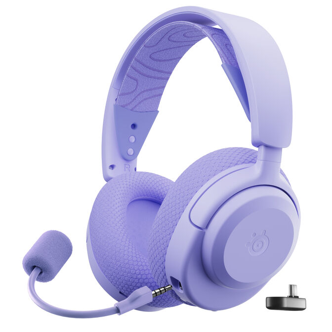 Auriculares SteelSeries Arctis Nova 3P Wireless/Bluetooth Lavanda image number 0