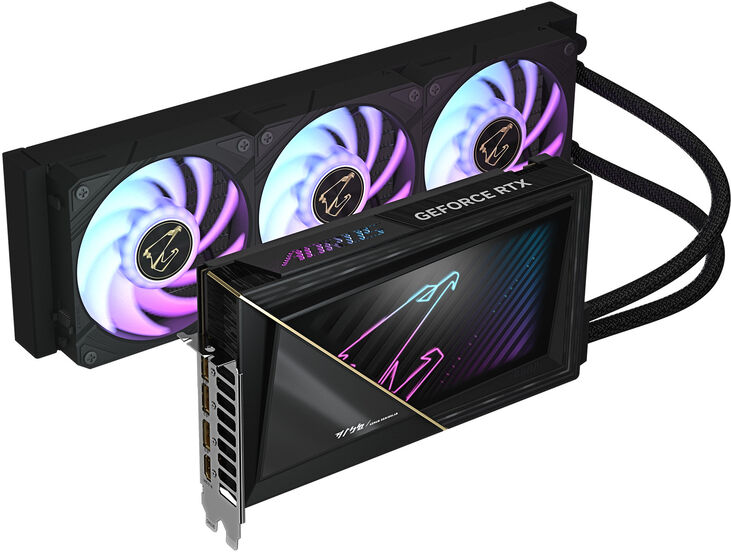 Tarjeta Gráfica Gigabyte GeForce® RTX 5090 XTREME Waterforce 32GB GDDR7 DLSS4 image number 1