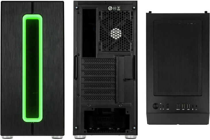Caja ATX Kolink Nimbus RGB Negro Vidrio Templado image number 3