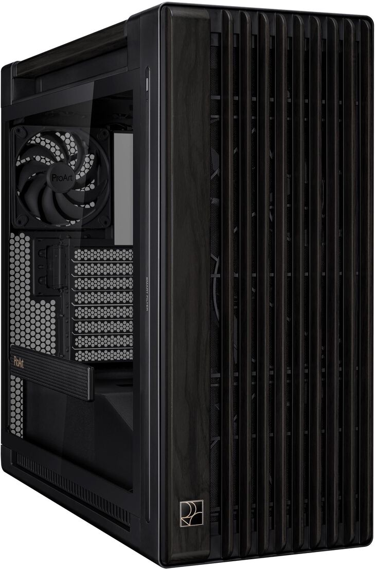Torre E-ATX Asus ProArt PA602 Wood Edition Negro image number 1