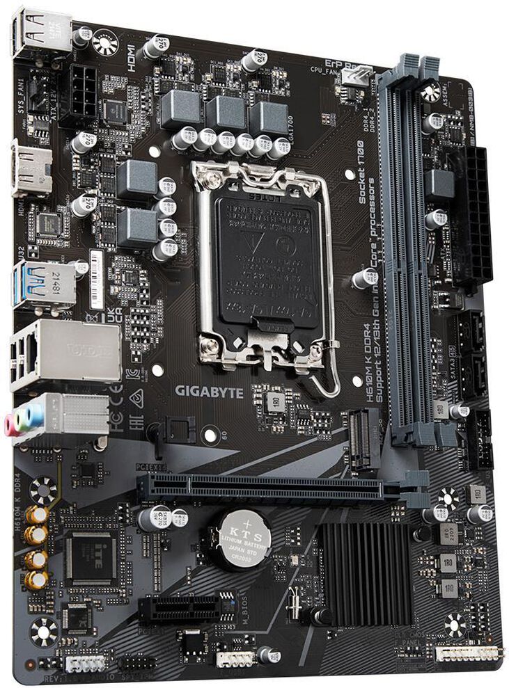 Placa Base Gigabyte H610M K DDR4 image number 2