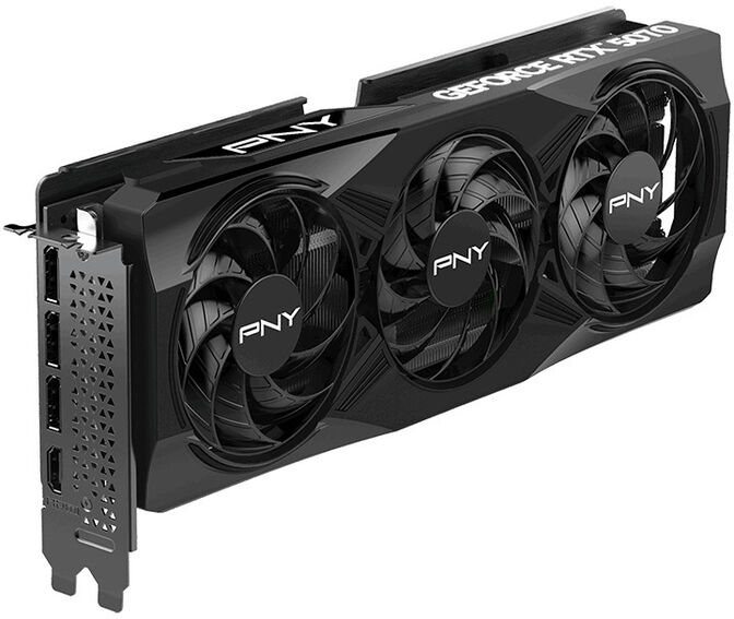 Tarjeta Gr&aacute;fica PNY GeForce&reg; RTX 5070 Gaming Triple Fan OC 12GB GDDR7 DLSS4 image number 3