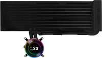 Kit Refrigeración Líquida CPU AIO Lian Li HydroShift II LCD 360 Negro - 360mm S/Ventiladores