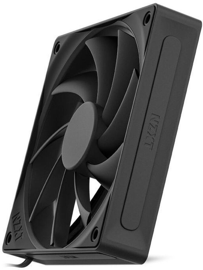 Ventilador NZXT F120Q QUIET AIRFLOW V2 120mm - Single Pack Negras image number 2