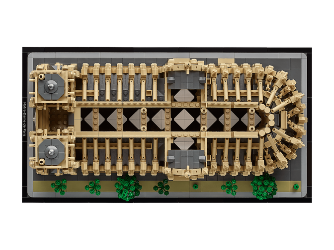 LEGO Architecture: Notre-Dame de Paris, 4383 Piezas (21061) image number 4