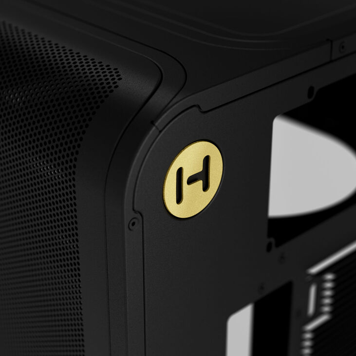 Caja ATX Hyte X50  Vidrio Templado Pitch Black image number 5