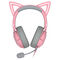 Auriculares Razer Kraken Kitty V2 Quartz Ed.