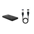 Tooq Caja SSD 2.5" SATA USB3.1 Gen 1 Negro image number null