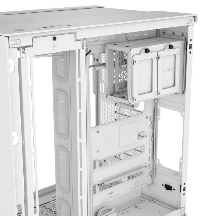 Torre ATX Corsair 6500X Blanco Cristal Templado image number 3