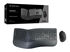 Teclado + Ratón Ergonómico Wireless Conceptronic ORAZIO02PT Negro (PT) image number null