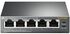 Switch TP-Link TL-SG1005P 5 Portas Gigabit c/ 4 Portas PoE image number null