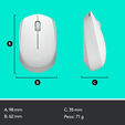 Rat&oacute;n Logitech M171 1000DPI Wireless Blanco image number null