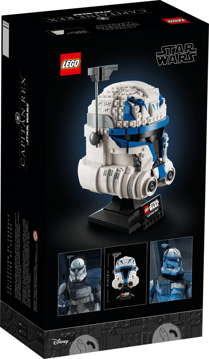 LEGO Star Wars: Casco del Capit&aacute;n Rex, 854 Piezas (75349) image number 1