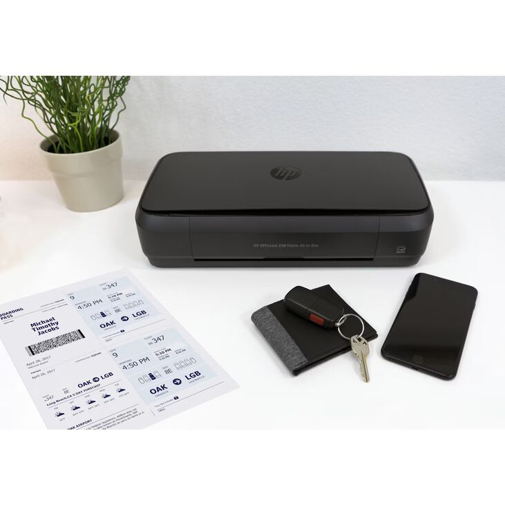 Impresora Portátil HP OfficeJet 250 Mobile Todo-en-Uno image number 2