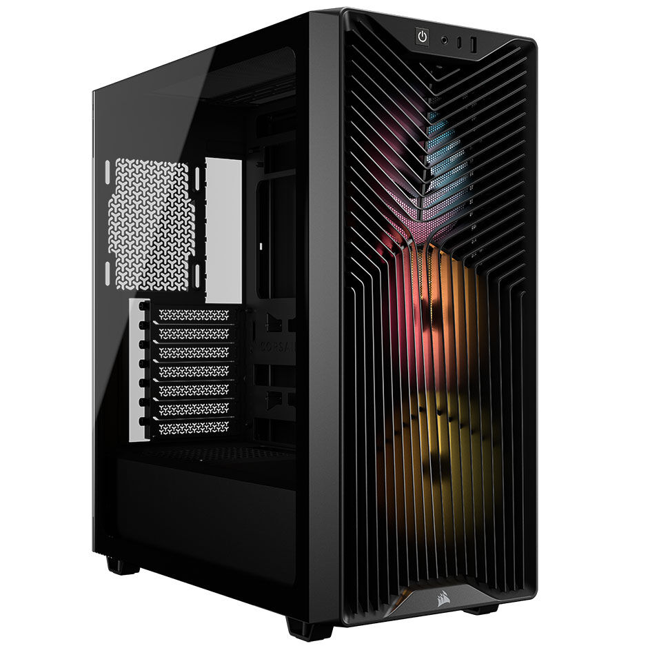 Torre ATX Corsair 3200D RS ARGB Perfomance Negro Cristal Templado