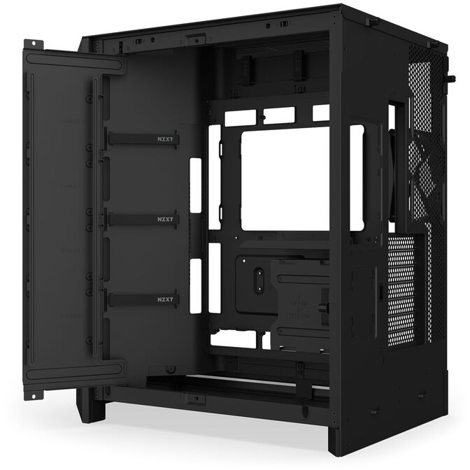 Torre E-ATX NZXT H9 Flow RGB+ Negra (2025) Cristal Templado image number 12