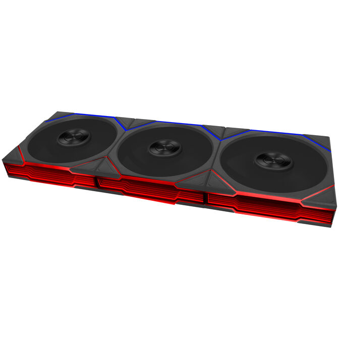 Ventilador Lian Li UNI FAN TL120 FLEX Wireless Reverse Blade Negro 120mm (Pack 3) image number 0