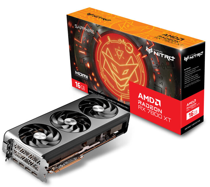 Tarjeta Gráfica Sapphire Radeon RX 7800 XT Nitro+ OC 16GB GDDR6 image number 0