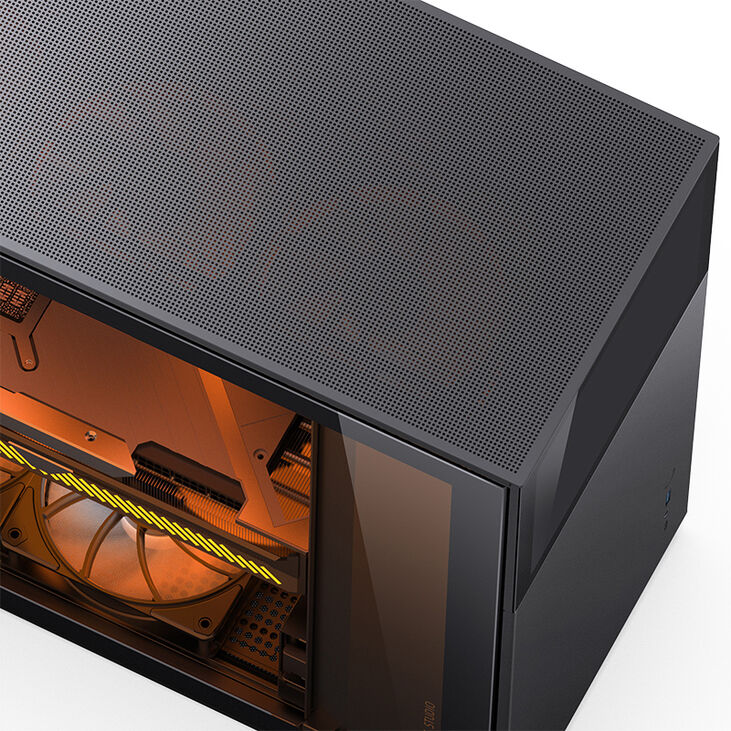 Caja ATX Jonsbo D41 STD con Visor Vidrio Templado Negro image number 26