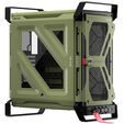 Torre E-ATX Corsair WARTHOG Perfomance Mil Green Cristal Templado image number null