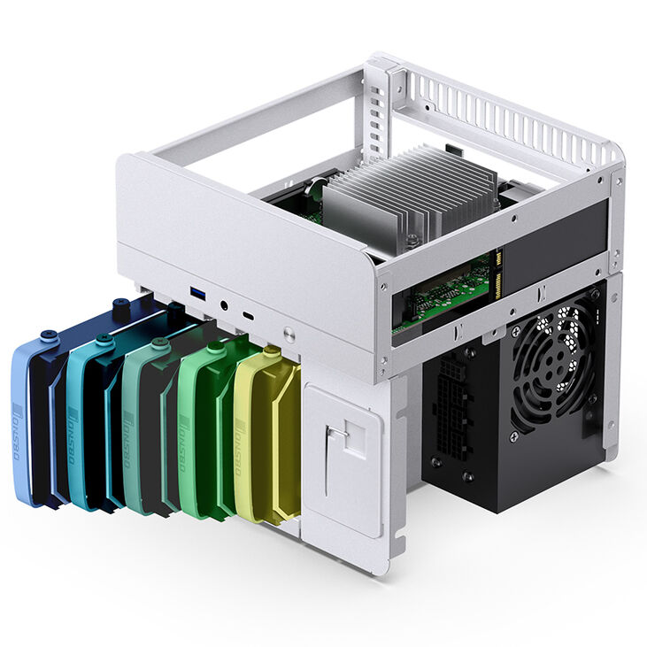 Caja Mini-ITX Jonsbo N2 Blanco image number 4