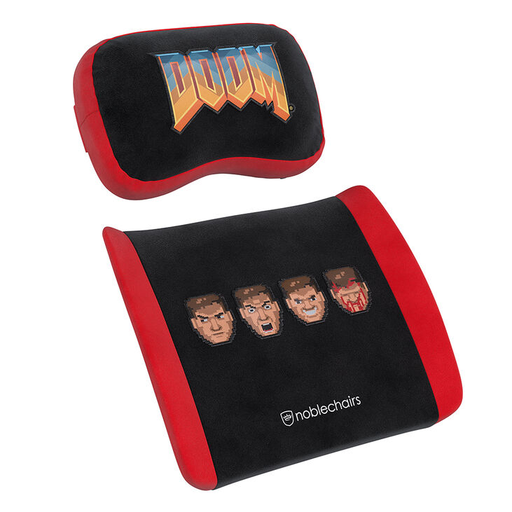 Juego de Almohadas noblechairs Memory Foam - Doom Retro Edition image number 1