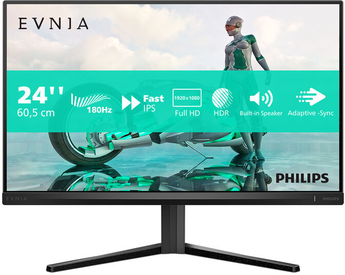 Monitor Gaming Philips EVNIA 23.8" 24M2N3200S IPS FHD 180Hz 0.5ms HDR10 image number 8