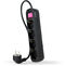 Regleta NanoCable 4 Tomas com switch 1.4 M Negro