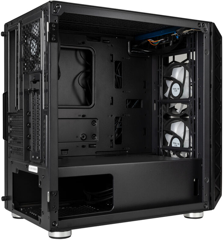 Caja Micro-ATX Kolink Citadel Glass SE ARGB Vidrio Templado Negro image number 6